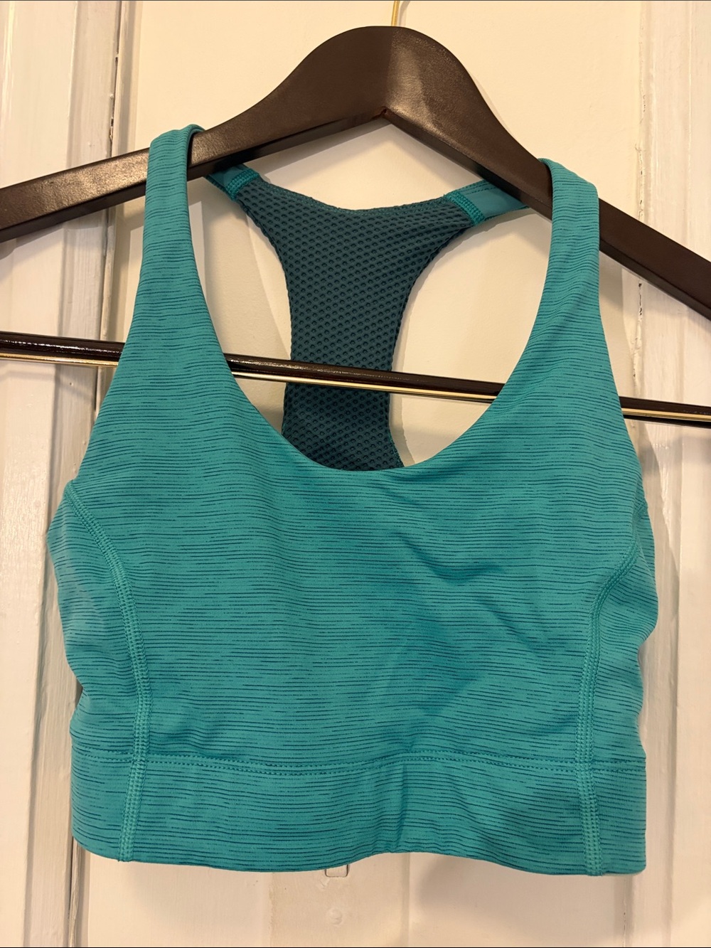 Outdoor Voices Teal Doing Things Sports Bra